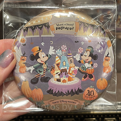 ディズニーハロウィングッズ2023：カンバッジ 2023年09月14日(木)発売