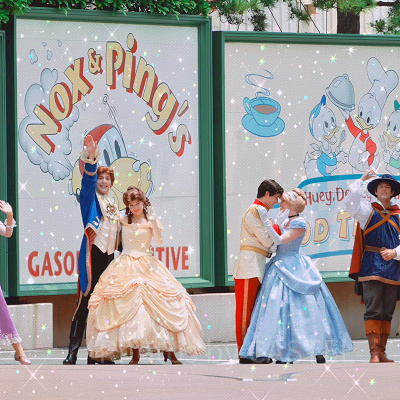 ディズニーの姫キャラクター