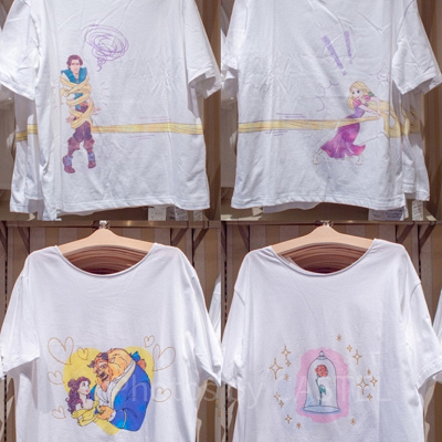 ディズニープリンセスTシャツ