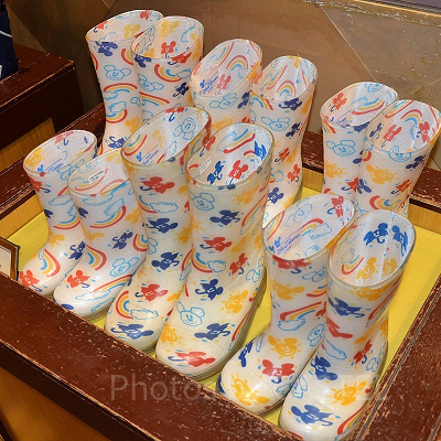 ディズニーのレインブーツ