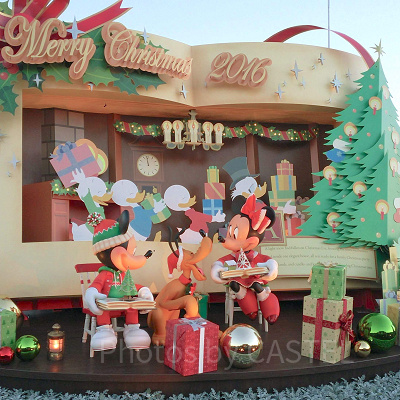ディズニーリゾートのクリスマス