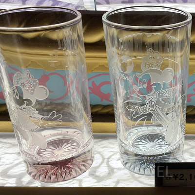 ディズニーシー20周年のグラス