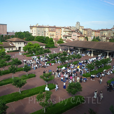 ディズニーシーのエントランス