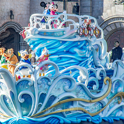 ディズニーシー「ニューイヤーズ・グリーティング」