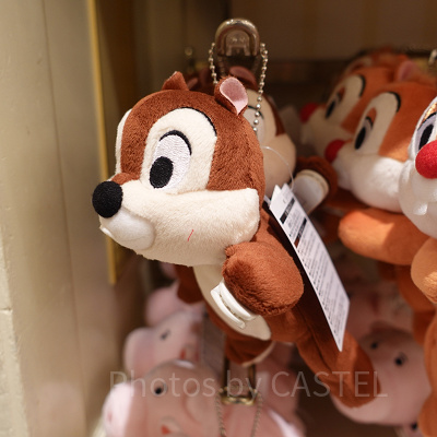 ディズニー肩のせぬいぐるみ（チップ）