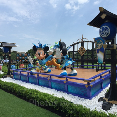 ディズニー夏祭りのフォトロケーション（2015）
