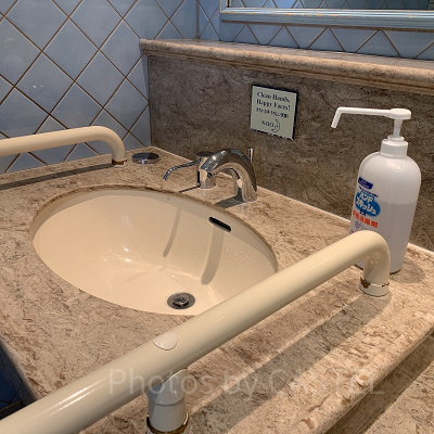 ディズニーのトイレ