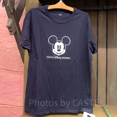 【ディズニー×GAP】Tシャツ（ネイビー）
