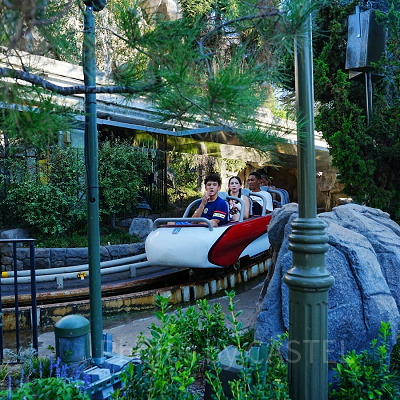 カリフォルニアアナハイムディズニーのアトラクション：マッターホーンボブスレー