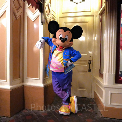 カリフォルニアアナハイムディズニー：ミッキー＆フレンズとのグリーティング