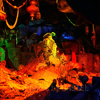 カリフォルニアアナハイムディズニー：カリブの海賊