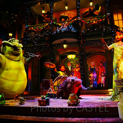 カリフォルニアアナハイムディズニー：ティアナのバイユーアドベンチャー