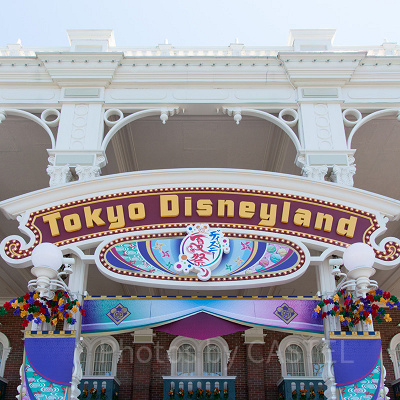 ディズニーランド　エントランス