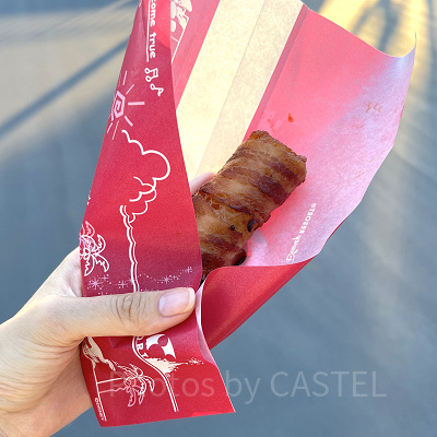 ディズニーランド食べ物：ポークライスロール