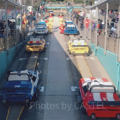 ディズニーランドのゴーカート