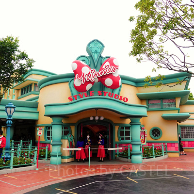 ディズニーランドのグリーティング施設