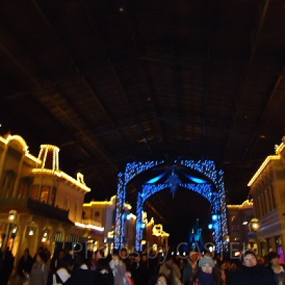 ディズニーランドは人が多いもの