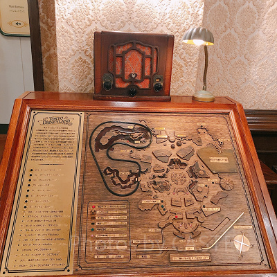ディズニーランドの地図