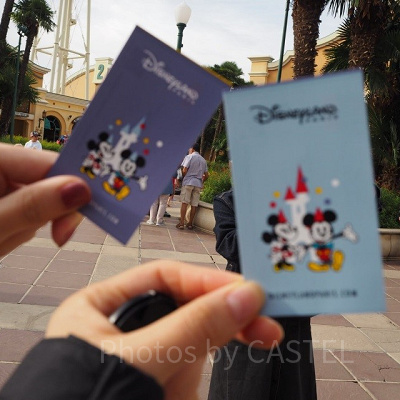 ディズニーランドパリのチケット