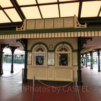 ディズニーランドのチケット売り場