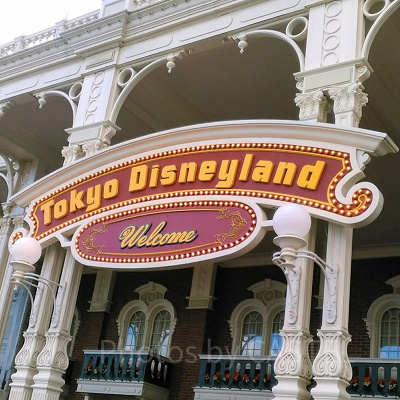 ディズニーランドのゴミ箱(トラッシュカン)