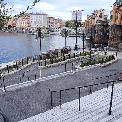 ディズニーシーのビリーヴ〜シー・オブ・ドリームス〜鑑賞場所：ガリオン船横（5番）