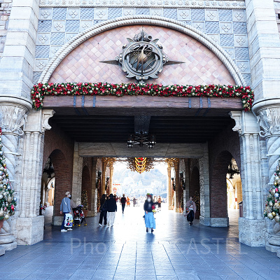 ディズニーシーのクリスマスモデルコース