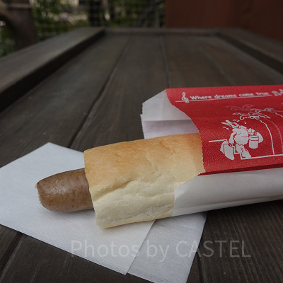 ディズニーシー食べ歩き：ユカタンソーセージドッグ