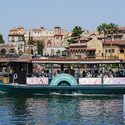 ディズニーシー・トランジットスチーマーライン（ロストリバーデルタ）