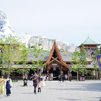 ディズニーシーのアナ雪エリア