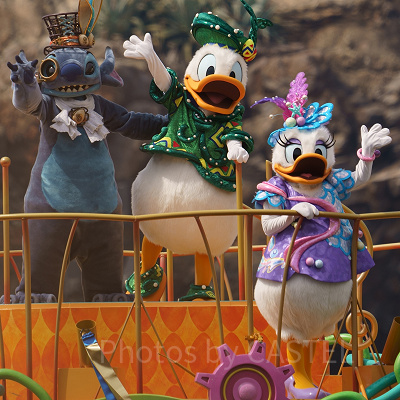 ドナルド＆デイジー（お着替え後）