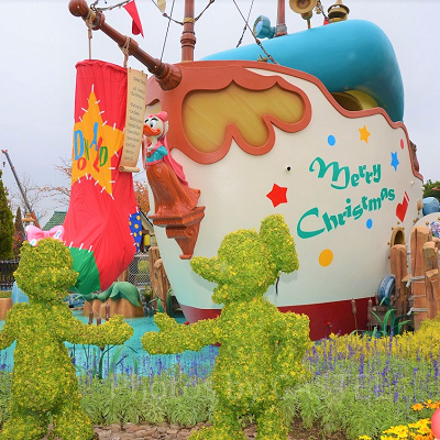 ドナルドのボート