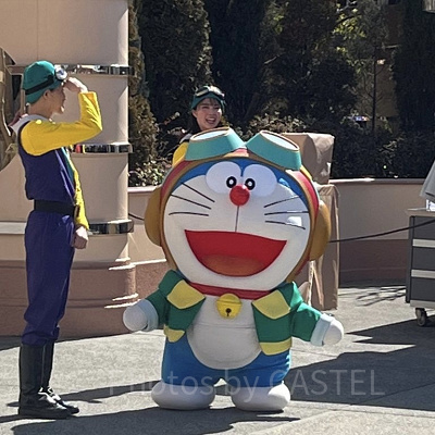 過去のUSJ×ドラえもんコラボでグリーティングできたドラえもん
