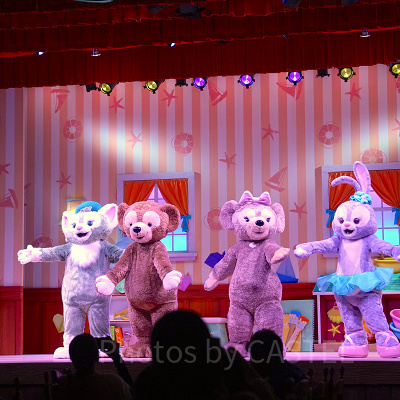 ダッフィーとショーの歴史