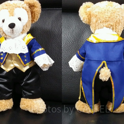 野獣の仮装をしたダッフィー（Sサイズ）