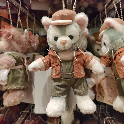 ダッフィー＆フレンズのサークル・オブ・フレンドシップ：ジェラトーニのぬいぐるみバッジ