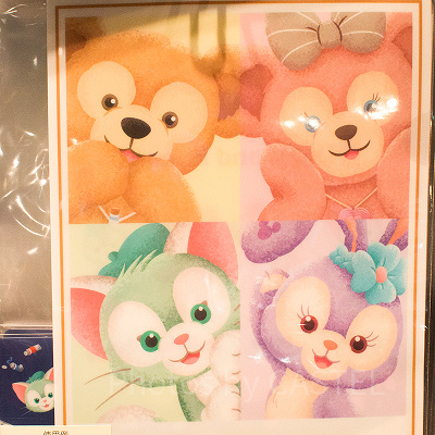 ダッフィー＆フレンズのクリアホルダーセット