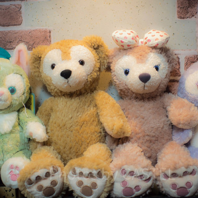 ダッフィー＆フレンズのぬいぐるみ