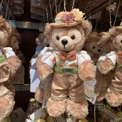 ダッフィーぬいぐるみバッジ