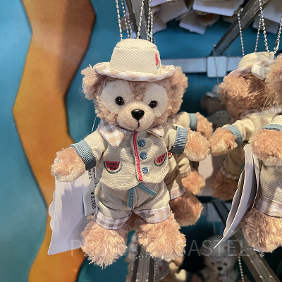 ダッフィーぬいぐるみバッジ（テイスティ・サマー・サプライズグッズ）