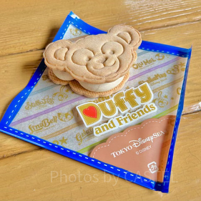 ダッフィーのクッキーサンド
