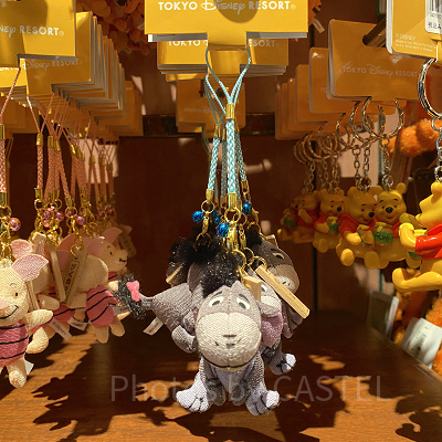 イーヨーの和風ストラップ