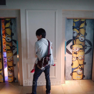 ユニバーサルポートのエレベーター