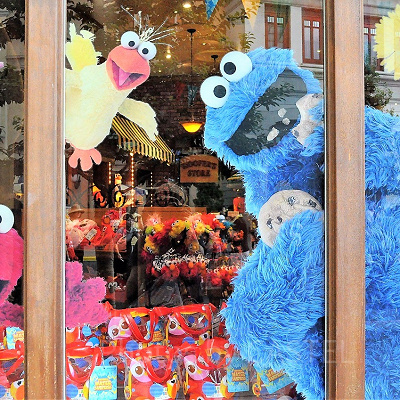 エルモとクッキーモンスター