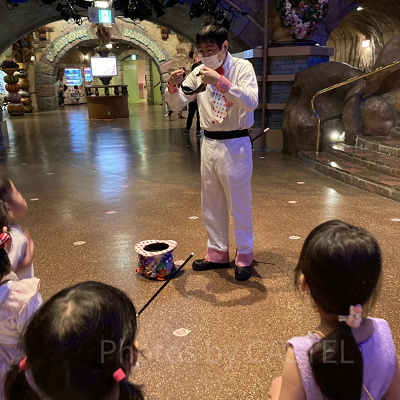 清掃員さんのパフォーマーに遭遇