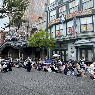 ビッグバンドビートの自由席の待ち列