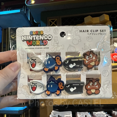 敵キャラクターのヘアクリップセット