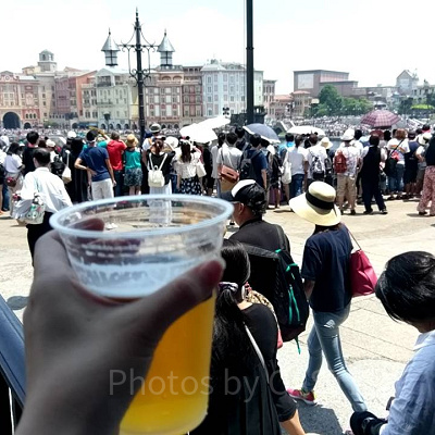 お酒片手にディズニーシーを楽しみましょう！