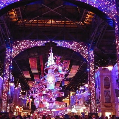 ワールドバザールのプロジェクションマッピングを楽しもう♪