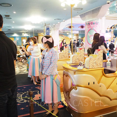 サンリオピューロランドの入場ゲート